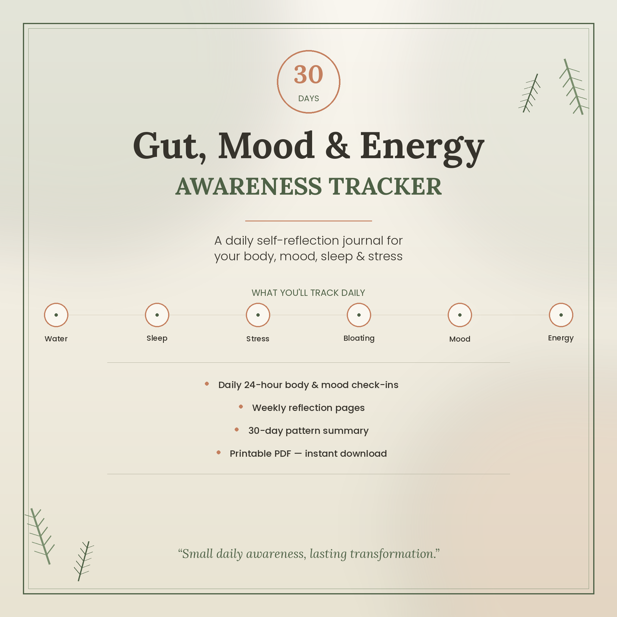 Gut Health Bundle — 3-in-1 Digital Collection